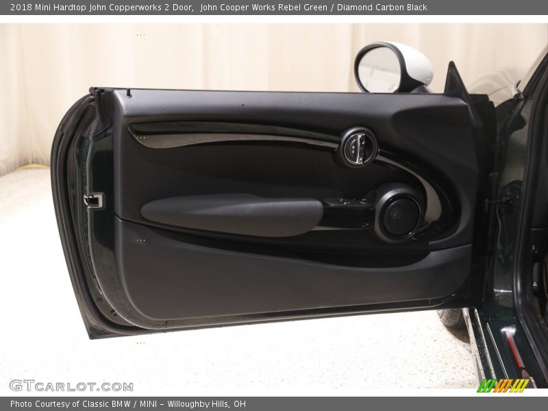 John Cooper Works Rebel Green / Diamond Carbon Black 2018 Mini Hardtop John Copperworks 2 Door