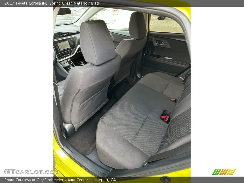 Spring Green Metallic / Black 2017 Toyota Corolla iM