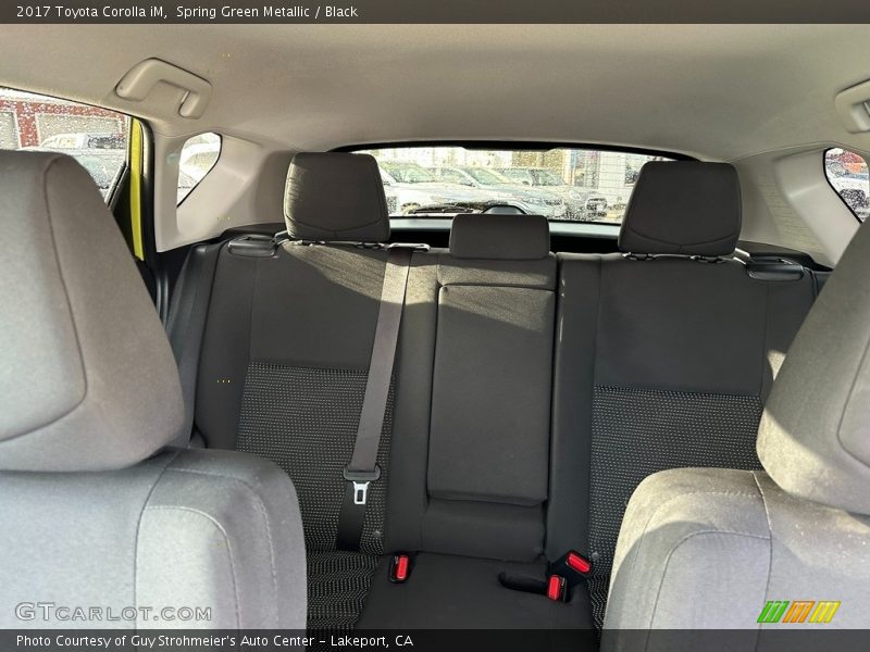 Spring Green Metallic / Black 2017 Toyota Corolla iM