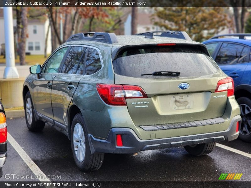 Wilderness Green Metallic / Warm Ivory 2019 Subaru Outback 2.5i Premium