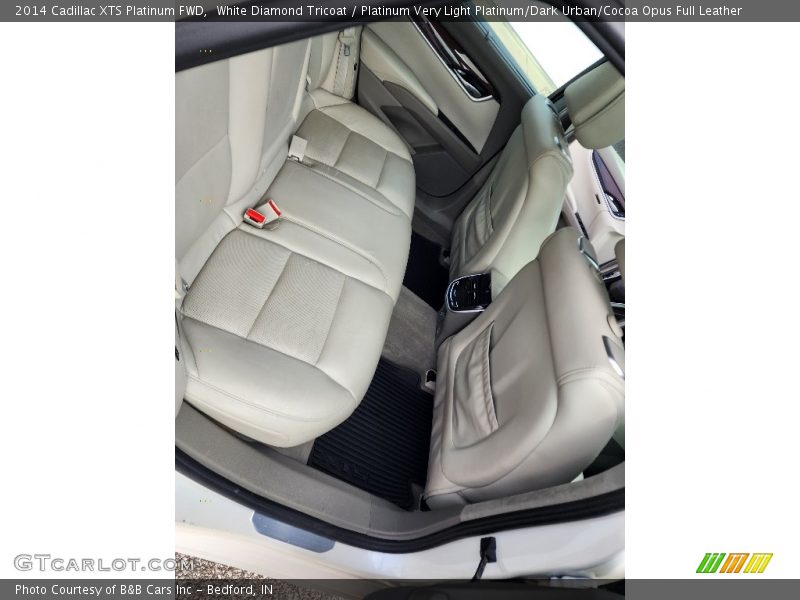 Rear Seat of 2014 XTS Platinum FWD