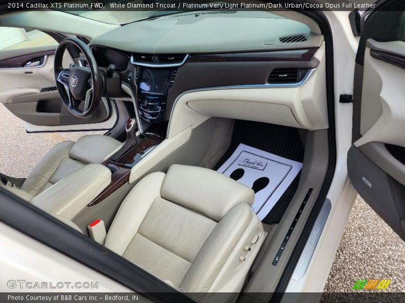 Front Seat of 2014 XTS Platinum FWD