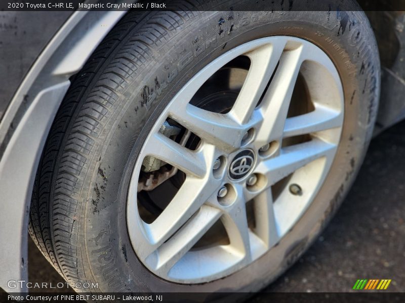 Magnetic Gray Metallic / Black 2020 Toyota C-HR LE