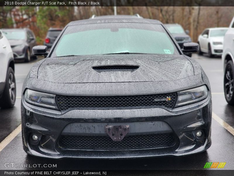 Pitch Black / Black 2018 Dodge Charger R/T Scat Pack