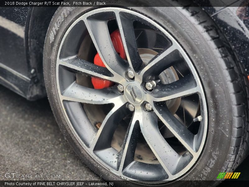 Pitch Black / Black 2018 Dodge Charger R/T Scat Pack