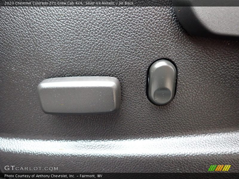 Silver Ice Metallic / Jet Black 2020 Chevrolet Colorado Z71 Crew Cab 4x4