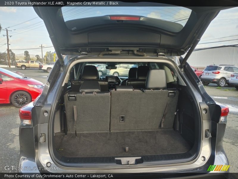 Magnetic Gray Metallic / Black 2020 Toyota Highlander XLE AWD