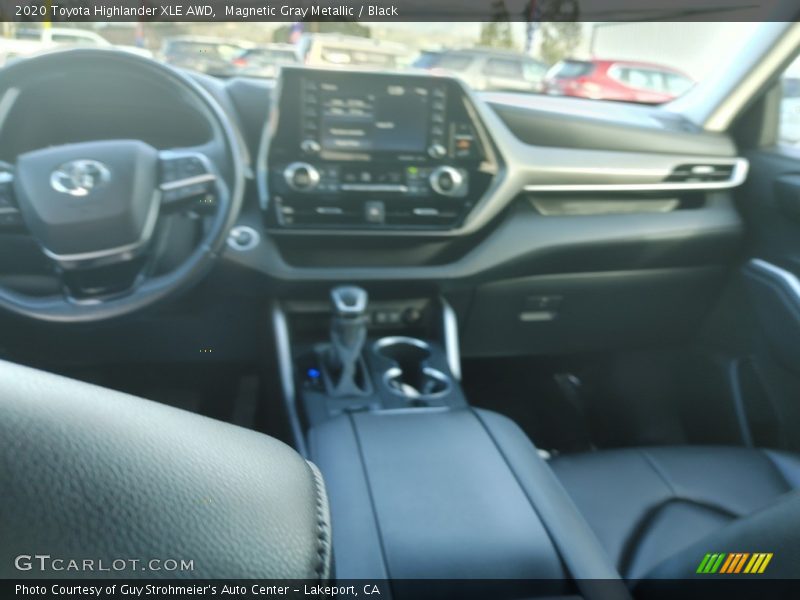 Magnetic Gray Metallic / Black 2020 Toyota Highlander XLE AWD
