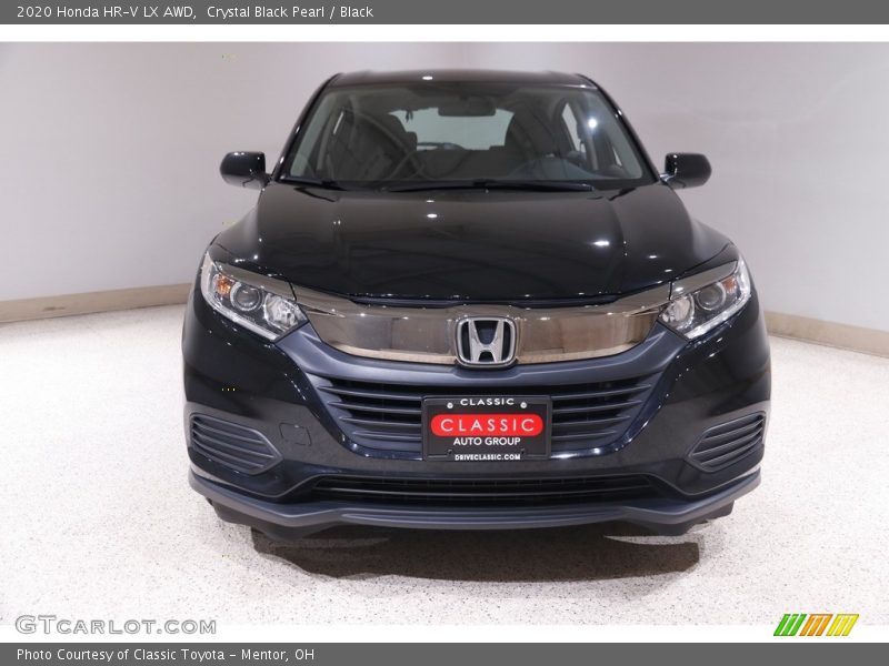 Crystal Black Pearl / Black 2020 Honda HR-V LX AWD
