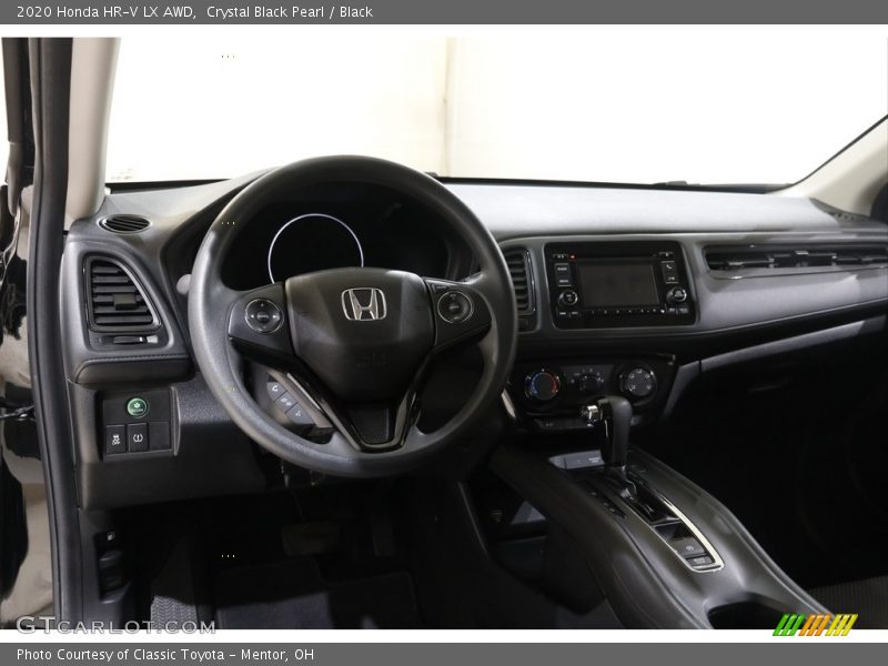 Crystal Black Pearl / Black 2020 Honda HR-V LX AWD