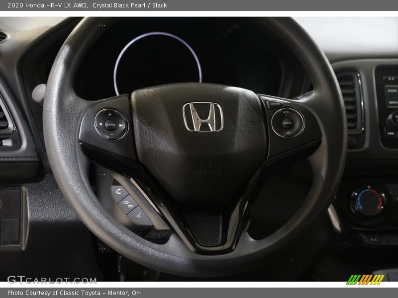 Crystal Black Pearl / Black 2020 Honda HR-V LX AWD
