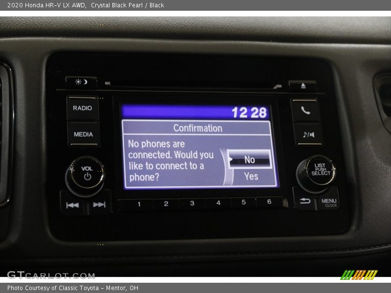 Crystal Black Pearl / Black 2020 Honda HR-V LX AWD