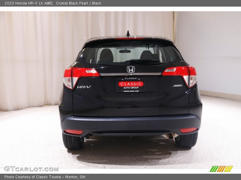 Crystal Black Pearl / Black 2020 Honda HR-V LX AWD