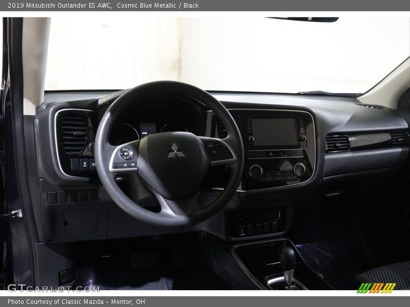 Cosmic Blue Metallic / Black 2019 Mitsubishi Outlander ES AWC