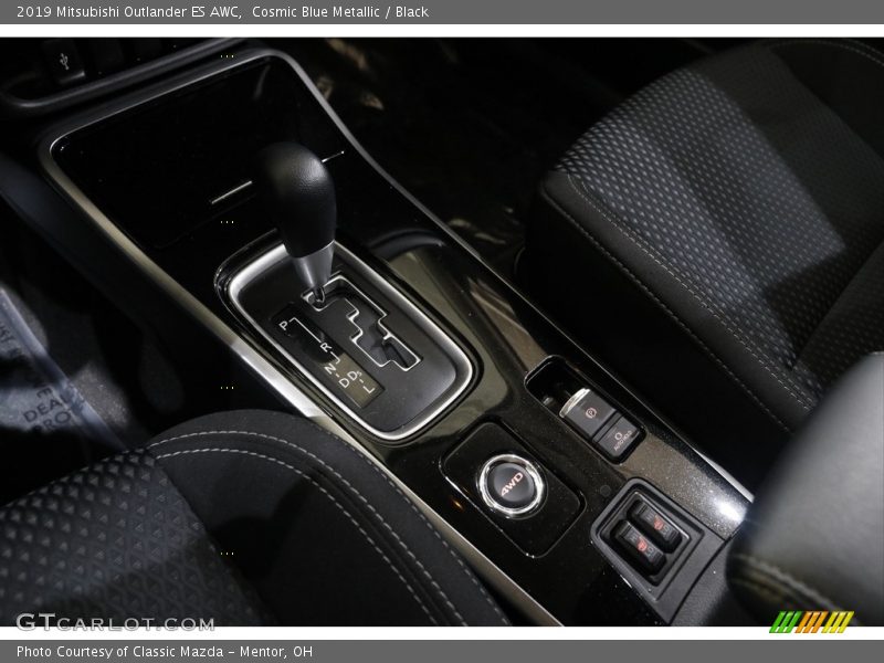 Cosmic Blue Metallic / Black 2019 Mitsubishi Outlander ES AWC