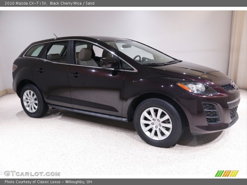 Black Cherry Mica / Sand 2010 Mazda CX-7 i SV