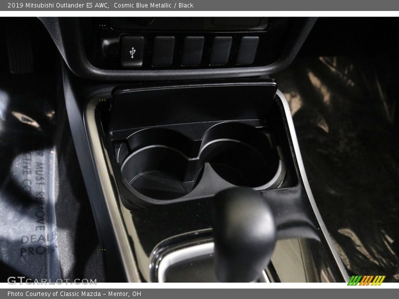 Cosmic Blue Metallic / Black 2019 Mitsubishi Outlander ES AWC