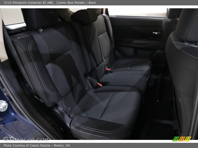 Cosmic Blue Metallic / Black 2019 Mitsubishi Outlander ES AWC