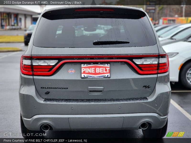 Destroyer Gray / Black 2022 Dodge Durango R/T AWD
