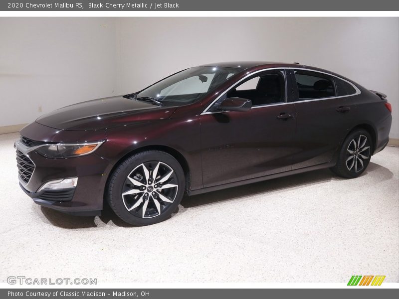 Black Cherry Metallic / Jet Black 2020 Chevrolet Malibu RS
