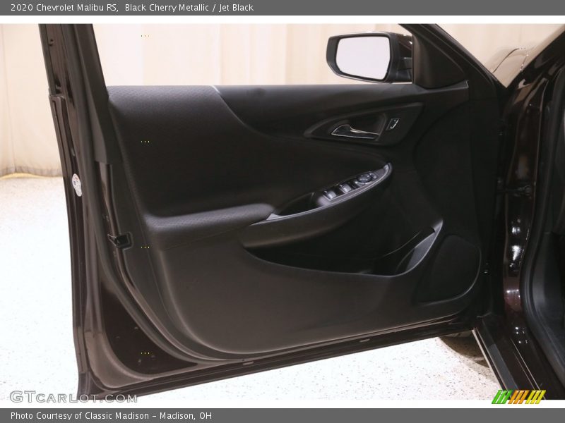 Black Cherry Metallic / Jet Black 2020 Chevrolet Malibu RS