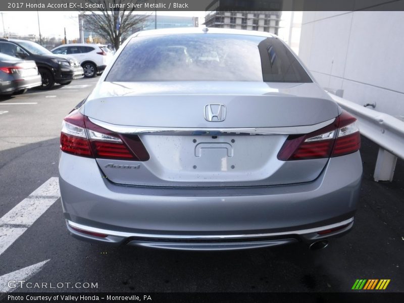 Lunar Silver Metallic / Black 2017 Honda Accord EX-L Sedan