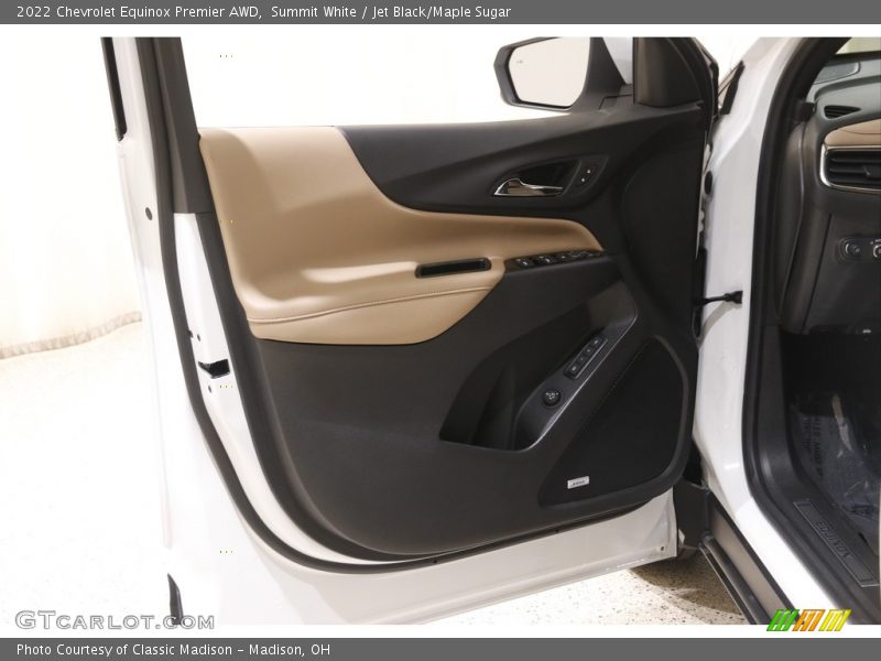 Summit White / Jet Black/Maple Sugar 2022 Chevrolet Equinox Premier AWD