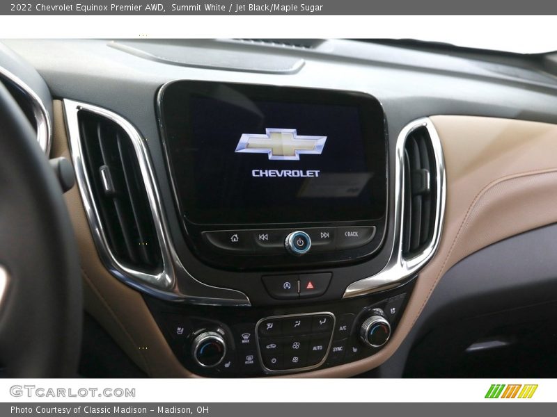 Summit White / Jet Black/Maple Sugar 2022 Chevrolet Equinox Premier AWD
