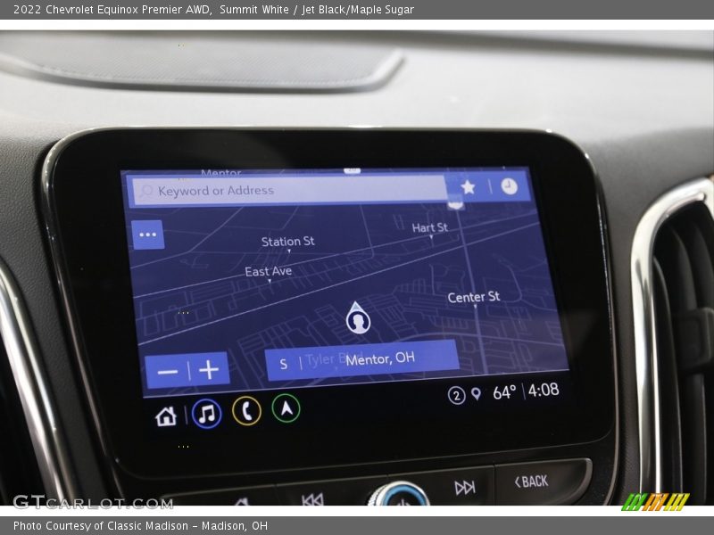 Summit White / Jet Black/Maple Sugar 2022 Chevrolet Equinox Premier AWD