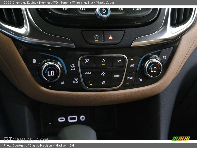 Summit White / Jet Black/Maple Sugar 2022 Chevrolet Equinox Premier AWD