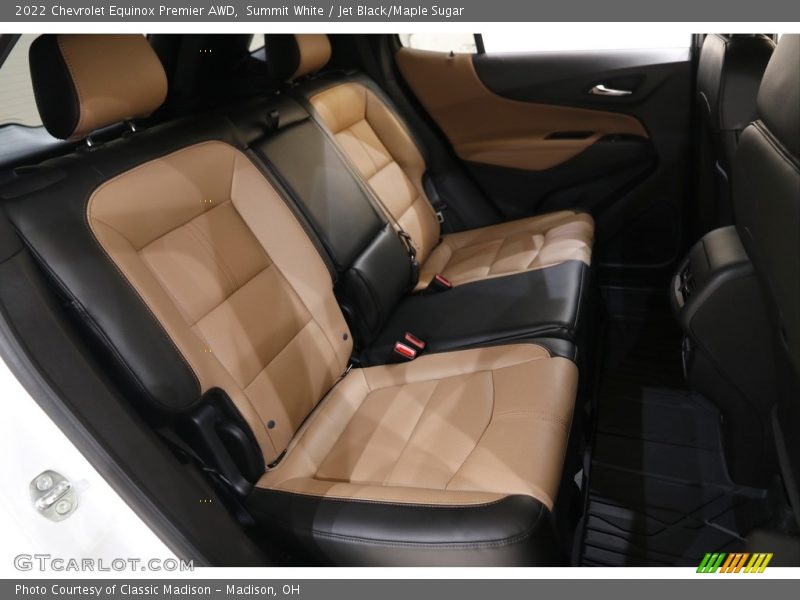 Summit White / Jet Black/Maple Sugar 2022 Chevrolet Equinox Premier AWD