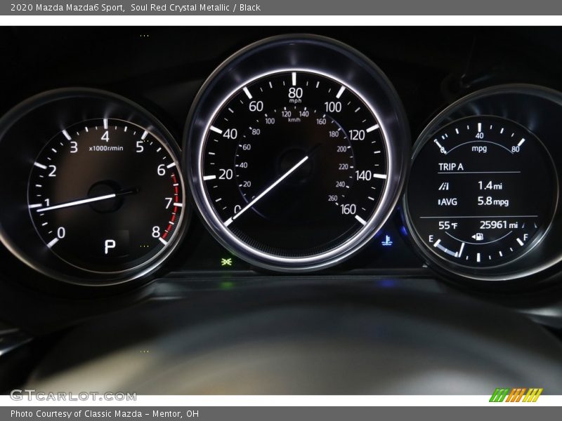  2020 Mazda6 Sport Sport Gauges