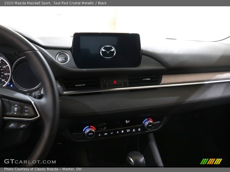 Soul Red Crystal Metallic / Black 2020 Mazda Mazda6 Sport