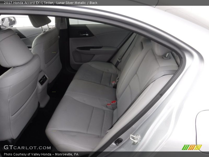 Lunar Silver Metallic / Black 2017 Honda Accord EX-L Sedan