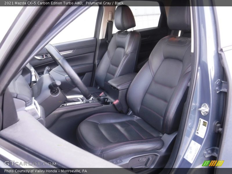 Polymetal Gray / Black 2021 Mazda CX-5 Carbon Edition Turbo AWD