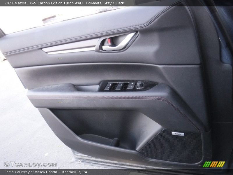 Polymetal Gray / Black 2021 Mazda CX-5 Carbon Edition Turbo AWD