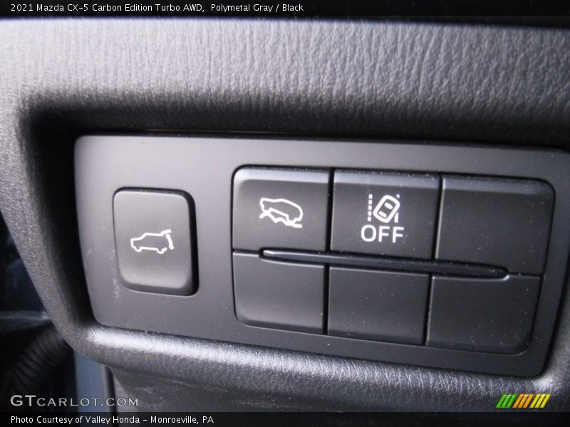 Polymetal Gray / Black 2021 Mazda CX-5 Carbon Edition Turbo AWD