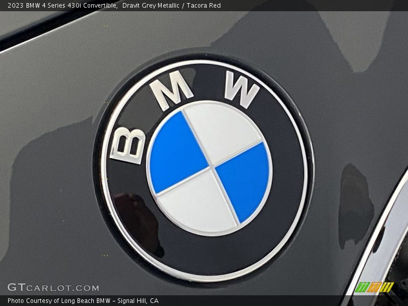 Dravit Grey Metallic / Tacora Red 2023 BMW 4 Series 430i Convertible