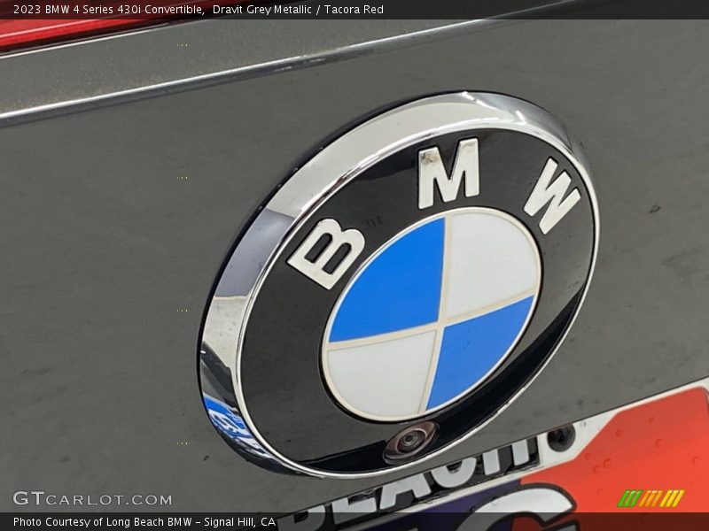 Dravit Grey Metallic / Tacora Red 2023 BMW 4 Series 430i Convertible