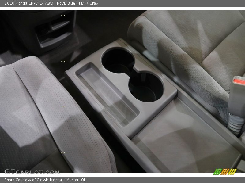 Royal Blue Pearl / Gray 2010 Honda CR-V EX AWD