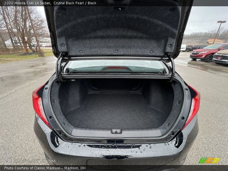 Crystal Black Pearl / Black 2020 Honda Civic LX Sedan