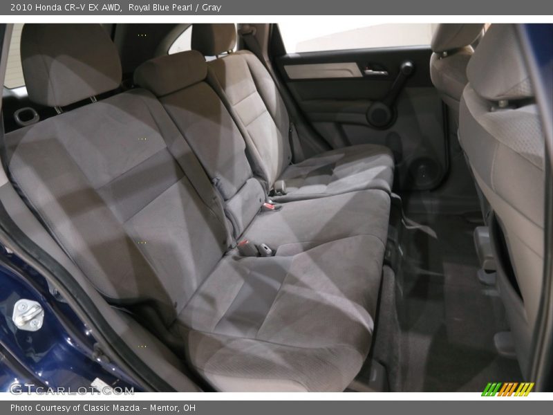 Royal Blue Pearl / Gray 2010 Honda CR-V EX AWD