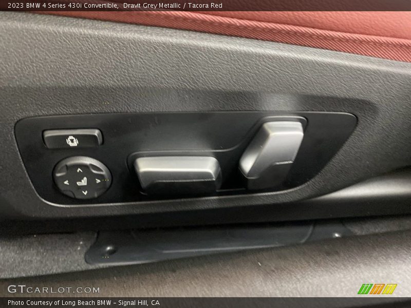 Dravit Grey Metallic / Tacora Red 2023 BMW 4 Series 430i Convertible