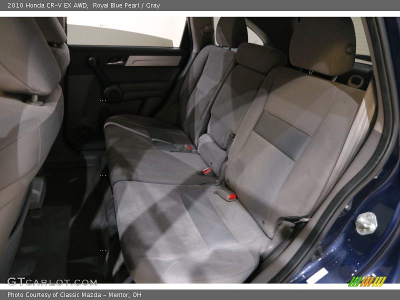 Royal Blue Pearl / Gray 2010 Honda CR-V EX AWD