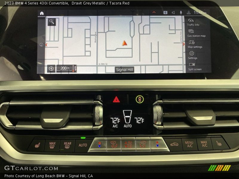 Navigation of 2023 4 Series 430i Convertible