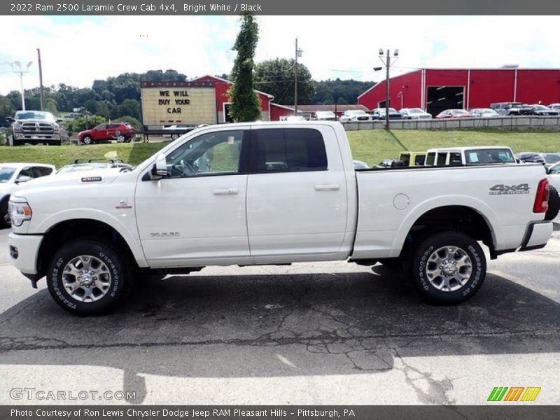 Bright White / Black 2022 Ram 2500 Laramie Crew Cab 4x4