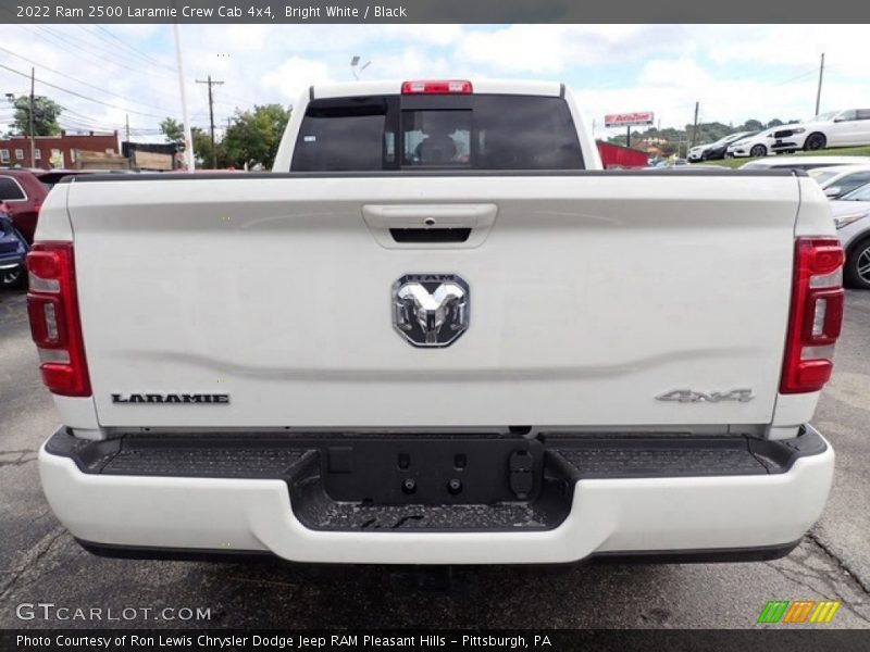 Bright White / Black 2022 Ram 2500 Laramie Crew Cab 4x4