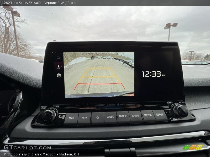 Neptune Blue / Black 2023 Kia Seltos SX AWD