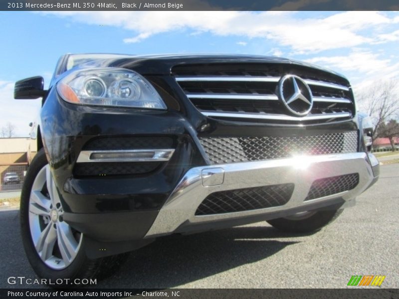 Black / Almond Beige 2013 Mercedes-Benz ML 350 4Matic