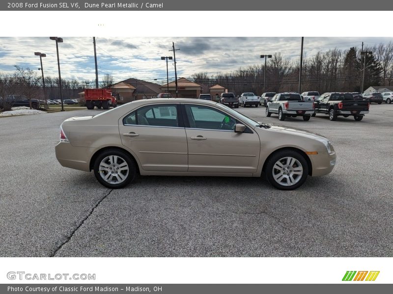 Dune Pearl Metallic / Camel 2008 Ford Fusion SEL V6